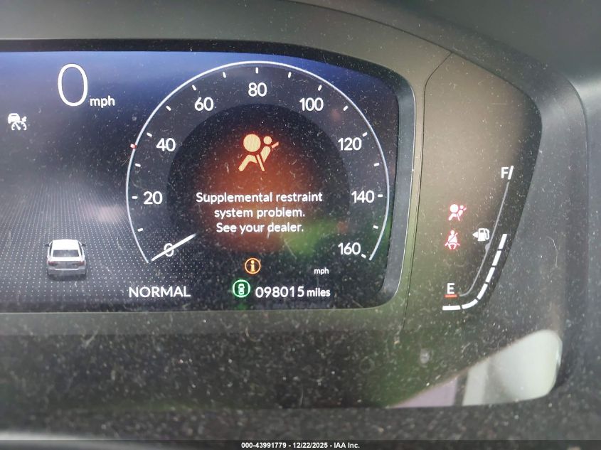 2022 Honda Civic Touring VIN: 2HGFE1F93NH301132 Lot: 43991779