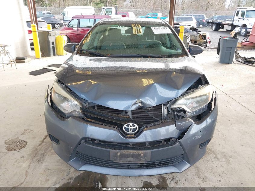 2014 Toyota Corolla Le VIN: 5YFBURHE4EP148912 Lot: 43991784