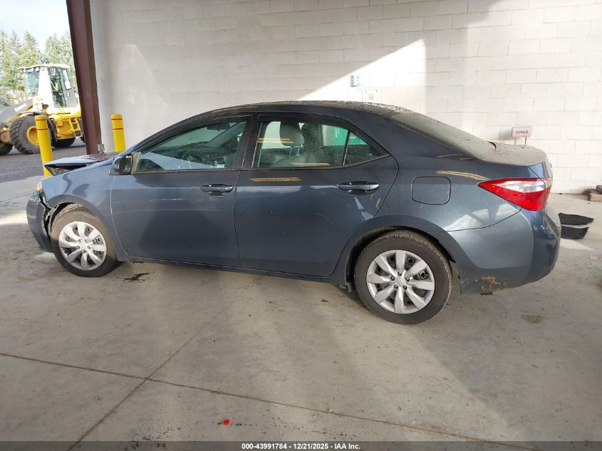 2014 Toyota Corolla Le VIN: 5YFBURHE4EP148912 Lot: 43991784