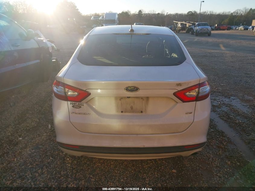 2016 Ford Fusion Se VIN: 3FA6P0H70GR273799 Lot: 43991794