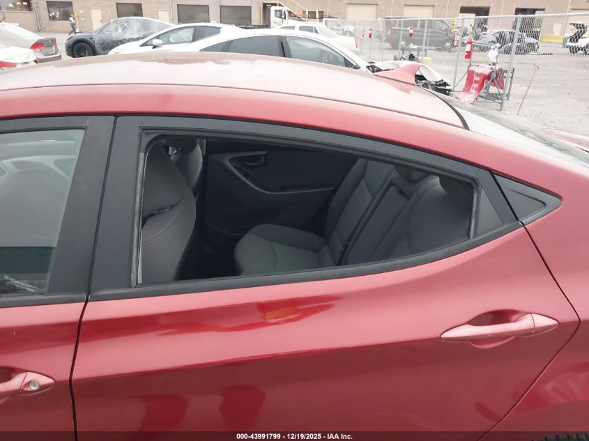 2014 Hyundai Elantra Se VIN: 5NPDH4AE8EH540282 Lot: 43991799