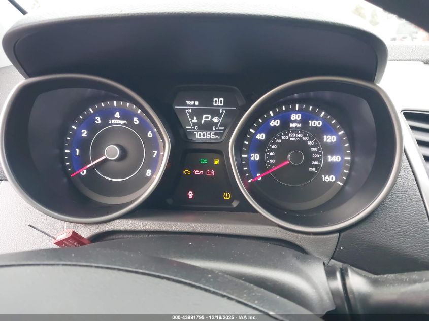 2014 Hyundai Elantra Se VIN: 5NPDH4AE8EH540282 Lot: 43991799