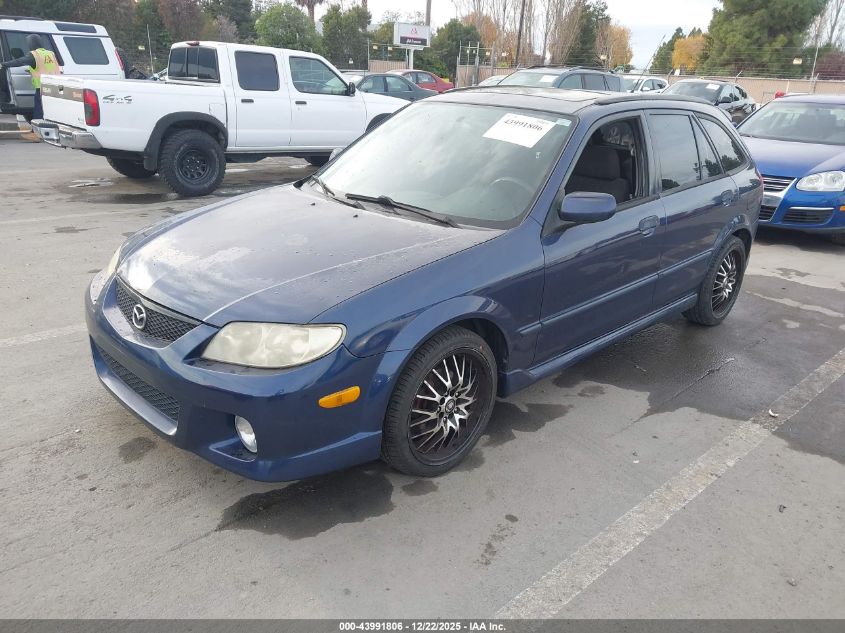 2002 Mazda Protege5 VIN: JM1BJ246921532229 Lot: 43991806