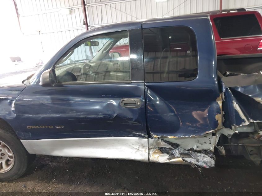 2001 Dodge Dakota Slt/Sport VIN: 1B7GL22XX1S166978 Lot: 43991811