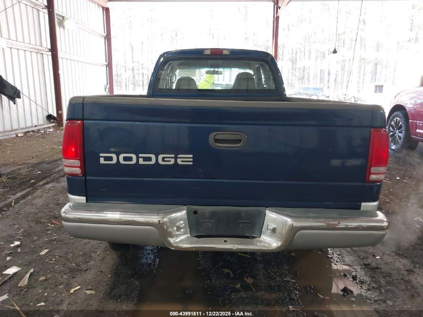 2001 Dodge Dakota Slt/Sport VIN: 1B7GL22XX1S166978 Lot: 43991811