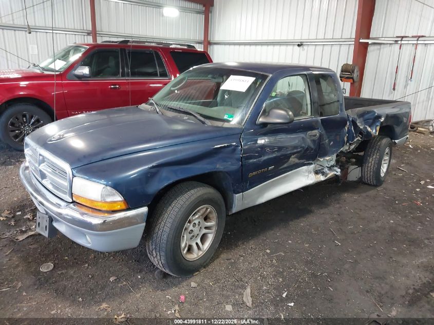 2001 Dodge Dakota Slt/Sport VIN: 1B7GL22XX1S166978 Lot: 43991811