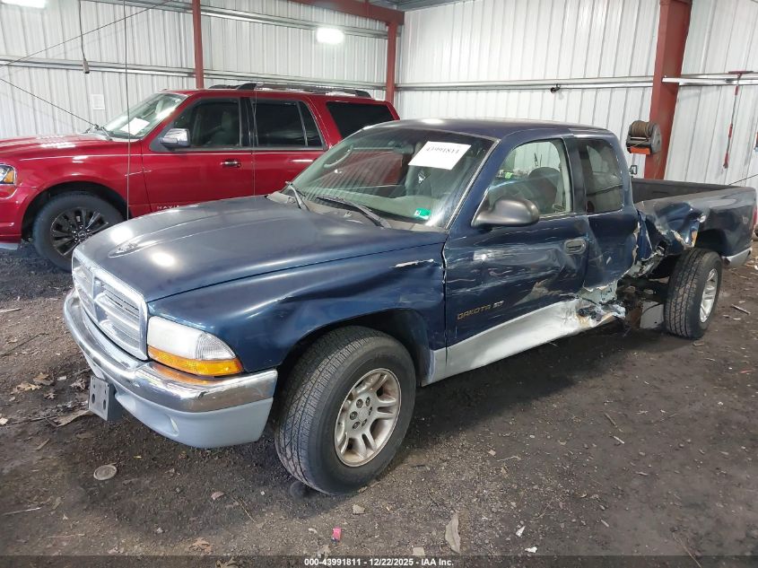 2001 Dodge Dakota Slt/Sport VIN: 1B7GL22XX1S166978 Lot: 43991811