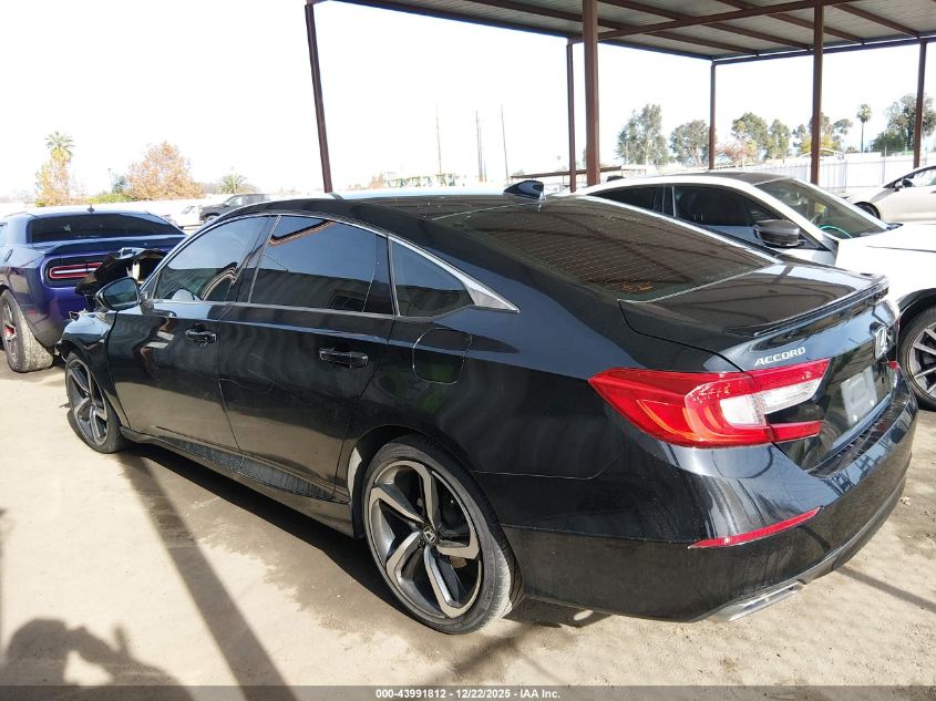 2018 Honda Accord Sport VIN: 1HGCV1F34JA198911 Lot: 43991812