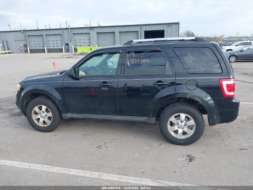 2012 Ford Escape Limited VIN: 1FMCU9E72CKC41896 Lot: 43991816