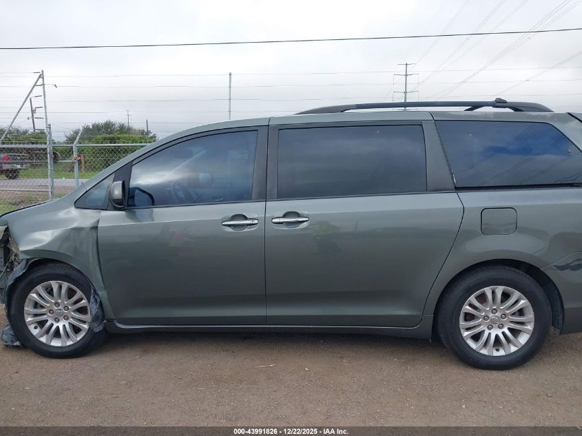 2014 Toyota Sienna Xle V6 8 Passenger VIN: 5TDYK3DC4ES479014 Lot: 43991826
