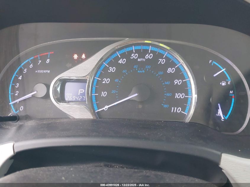 2014 Toyota Sienna Xle V6 8 Passenger VIN: 5TDYK3DC4ES479014 Lot: 43991826