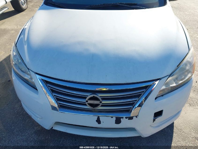 2013 Nissan Sentra S VIN: 3N1AB7AP0DL704441 Lot: 43991828