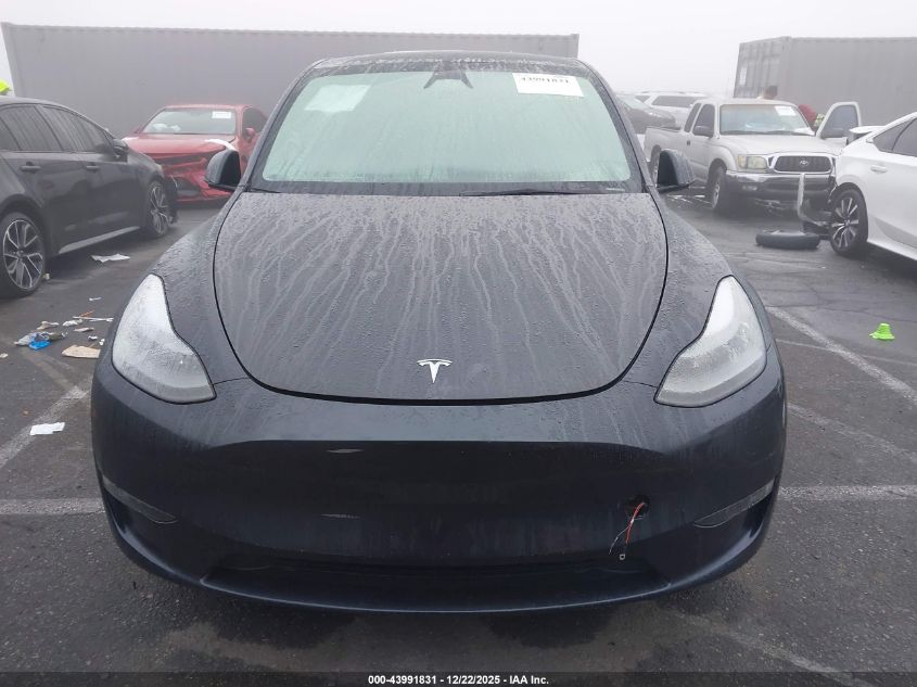 2024 Tesla Model Y Long Range Dual Motor All-Wheel Drive VIN: 7SAYGDEE8RF113996 Lot: 43991831
