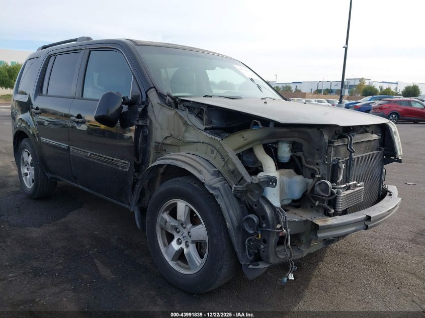 2011 Honda Pilot Ex-L VIN: 5FNYF3H50BB017422 Lot: 43991839