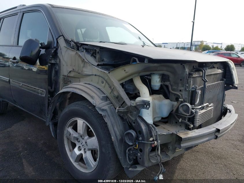 2011 Honda Pilot Ex-L VIN: 5FNYF3H50BB017422 Lot: 43991839