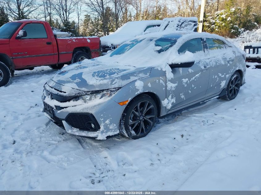 2017 Honda Civic Sport VIN: SHHFK7H44HU419159 Lot: 43991843