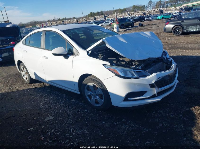 2018 Chevrolet Cruze Ls Auto VIN: 1G1BC5SM5J7143511 Lot: 43991848