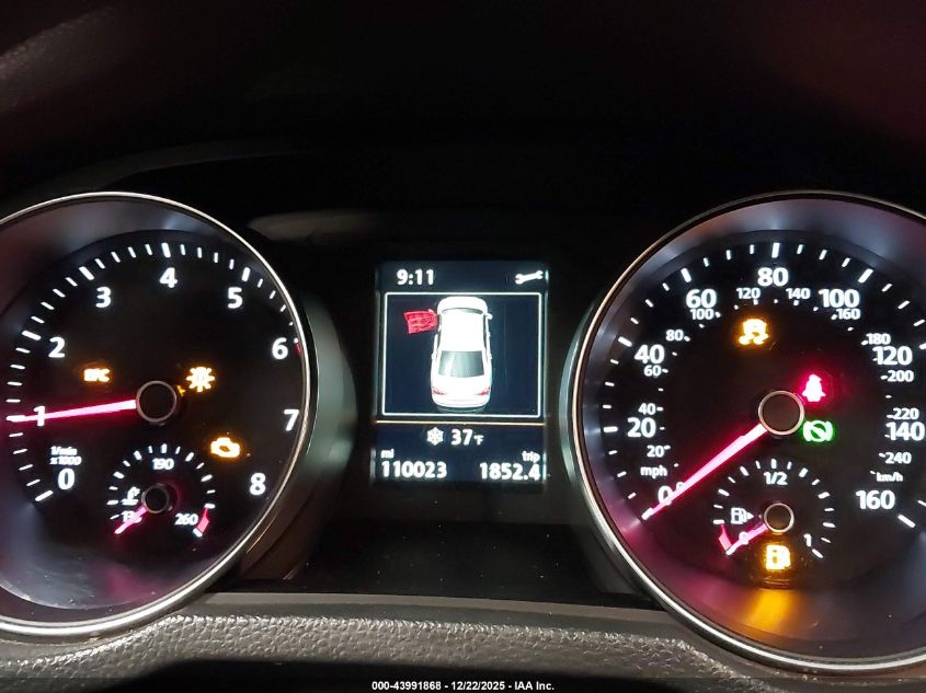 2017 Volkswagen Passat 1.8T Sel Premium VIN: 1VWCT7A33HC073036 Lot: 43991868