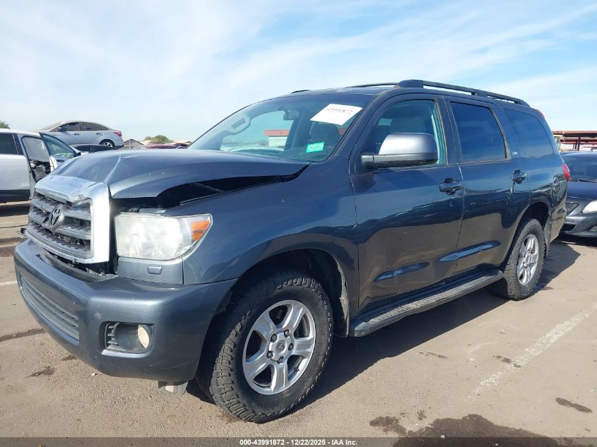 2010 Toyota Sequoia Sr5 5.7L V8 VIN: 5TDBY5G17AS027465 Lot: 43991872