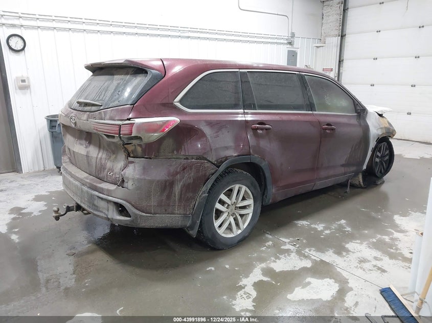 2014 Toyota Highlander Le V6