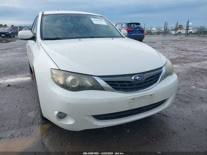 2008 Subaru Impreza 2.5I VIN: JF1GH61678H816185 Lot: 43991900