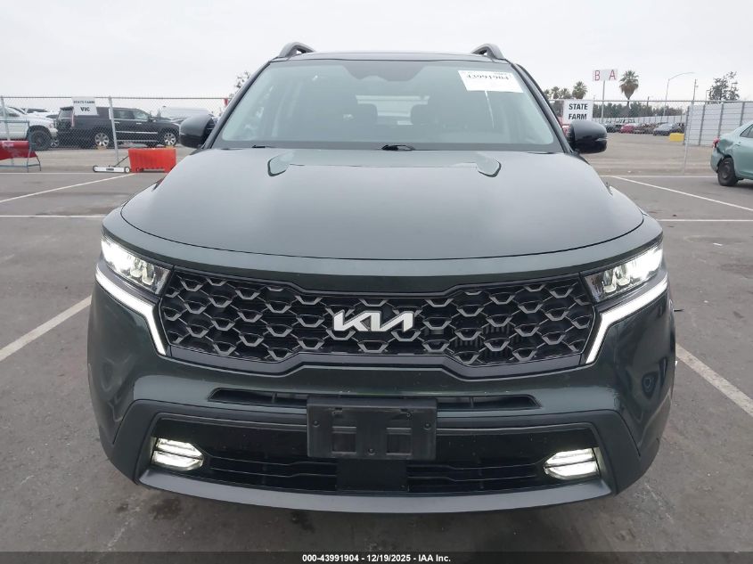 2023 Kia Sorento X-Line Ex VIN: 5XYRHDLFXPG201142 Lot: 43991904