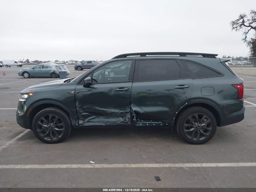 2023 Kia Sorento X-Line Ex VIN: 5XYRHDLFXPG201142 Lot: 43991904