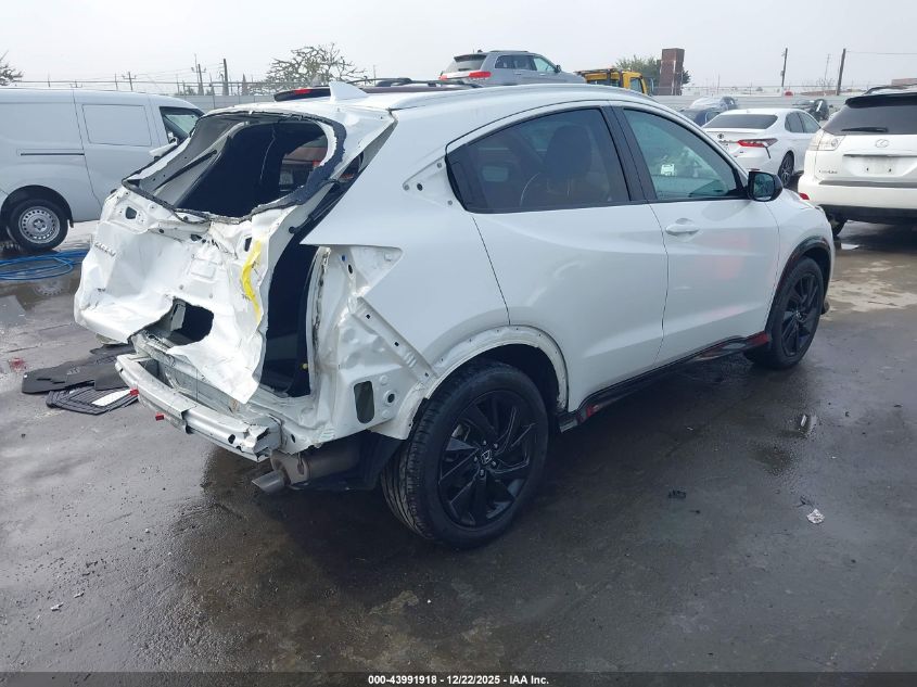 2021 Honda Hr-V 2Wd Sport VIN: 3CZRU5H10MM728078 Lot: 43991918