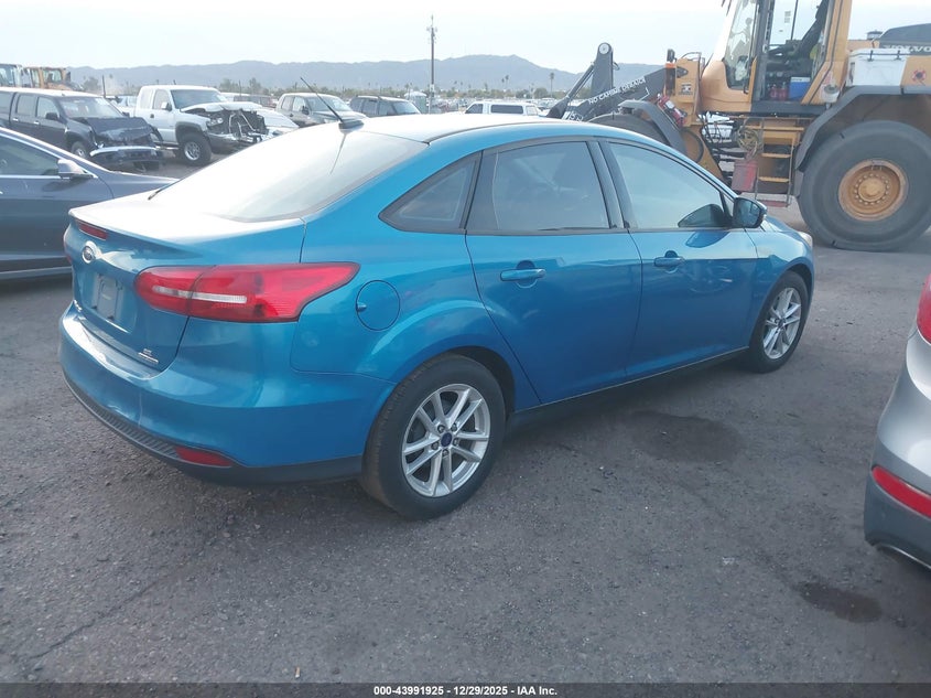 Vin: 1fadp3f28gl380257, lot: 44487633, ford focus se 20164