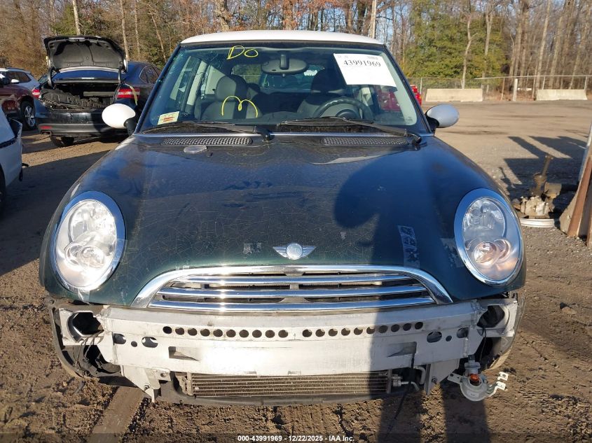 2005 Mini Cooper VIN: WMWRC33435TJ63601 Lot: 43991969