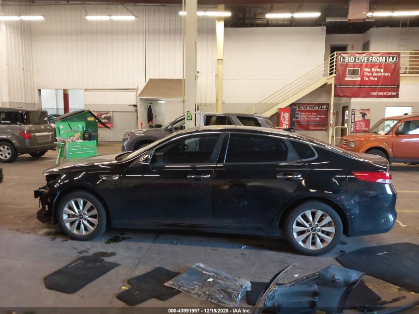 2016 Kia Optima Ex VIN: 5XXGU4L31GG096083 Lot: 43991997