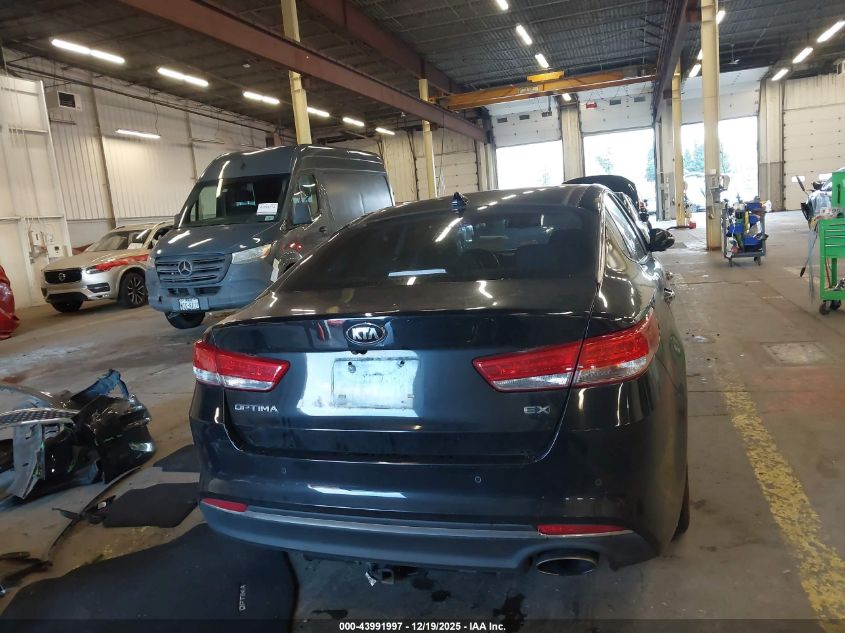 2016 Kia Optima Ex VIN: 5XXGU4L31GG096083 Lot: 43991997