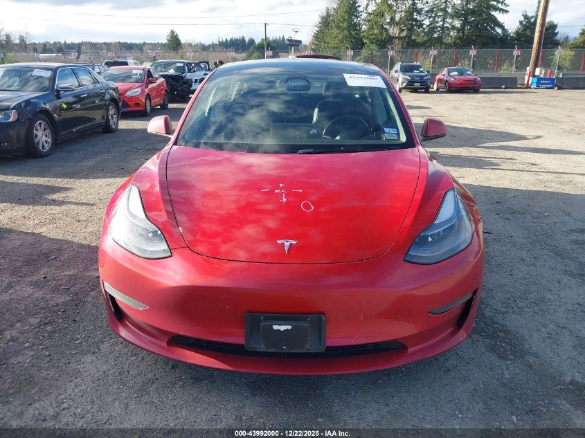 2023 Tesla Model 3 Rear-Wheel Drive VIN: 5YJ3E1EA9PF640614 Lot: 43992000
