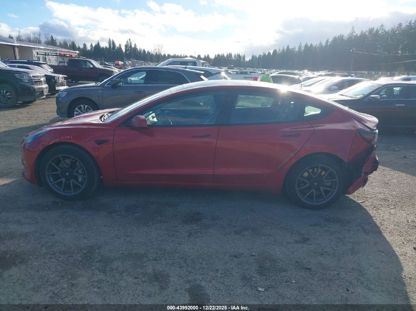 2023 Tesla Model 3 Rear-Wheel Drive VIN: 5YJ3E1EA9PF640614 Lot: 43992000