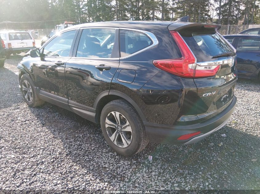 2019 Honda Cr-V Lx VIN: 5J6RW6H32KL004859 Lot: 43992010
