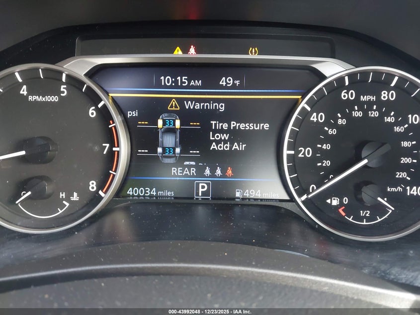 VIN 1N4BL4DW3SN326845 2025 NISSAN ALTIMA SV AWD