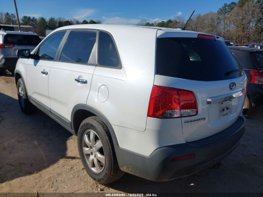 2011 Kia Sorento Lx VIN: 5XYKT3A11BG136143 Lot: 43992060