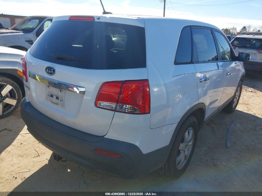 2011 Kia Sorento Lx VIN: 5XYKT3A11BG136143 Lot: 43992060