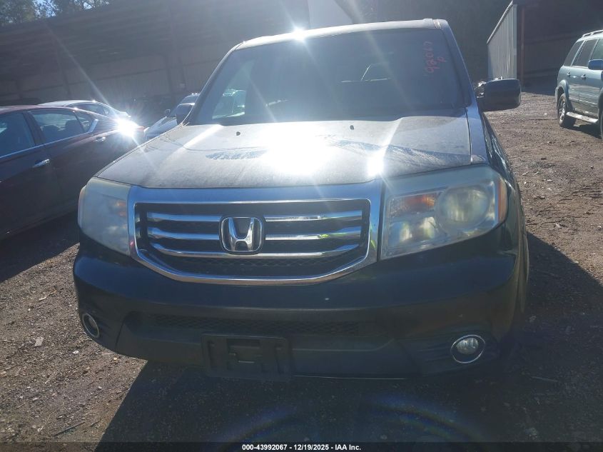 2012 Honda Pilot Ex VIN: 5FNYF3H43CB014829 Lot: 43992067