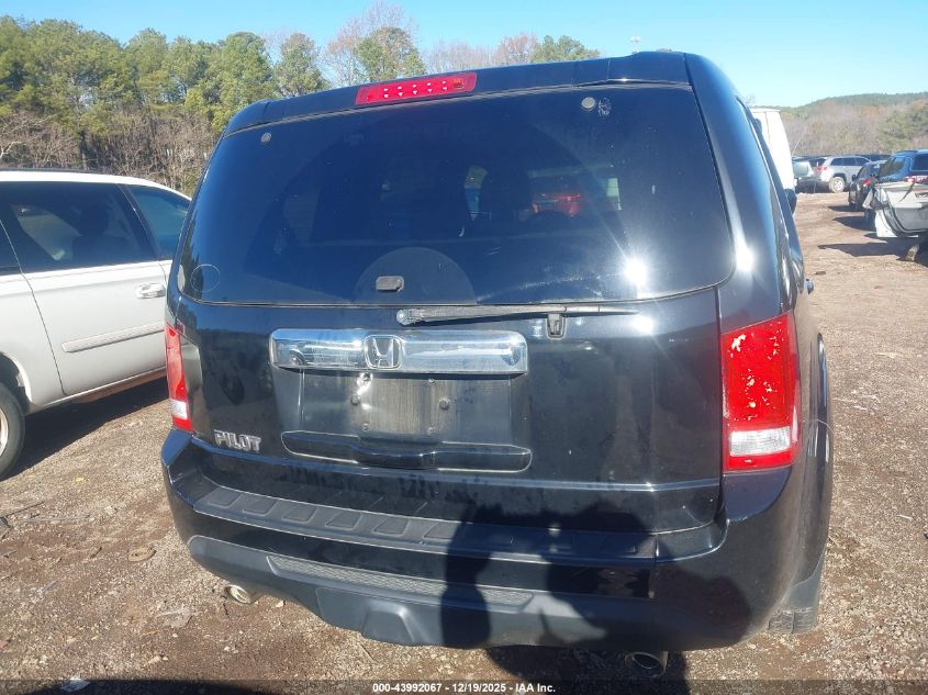 2012 Honda Pilot Ex VIN: 5FNYF3H43CB014829 Lot: 43992067