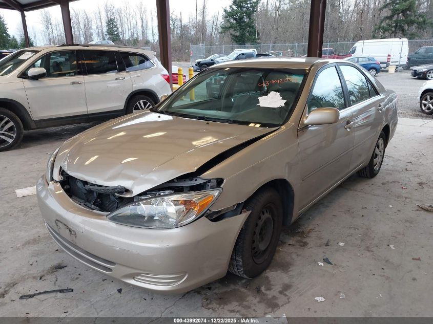 2004 Toyota Camry Le VIN: 4T1BE32K84U837762 Lot: 43992074