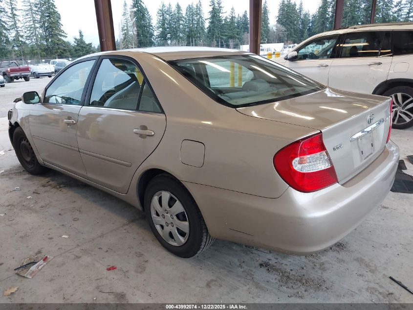 2004 Toyota Camry Le VIN: 4T1BE32K84U837762 Lot: 43992074