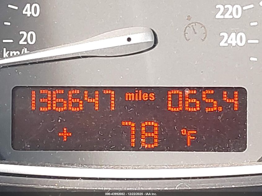 2006 BMW X3 3.0I VIN: WBXPA93406WG85322 Lot: 43992082