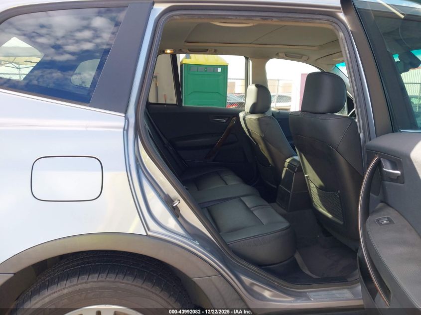 2006 BMW X3 3.0I VIN: WBXPA93406WG85322 Lot: 43992082