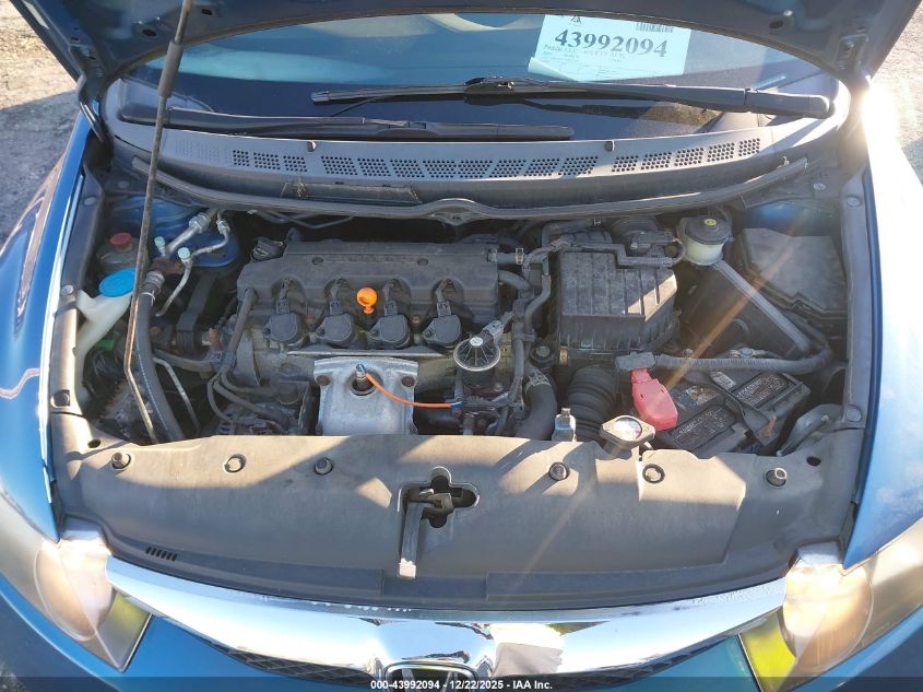 2009 Honda Civic Lx VIN: 19XFA165X9E021202 Lot: 43992094