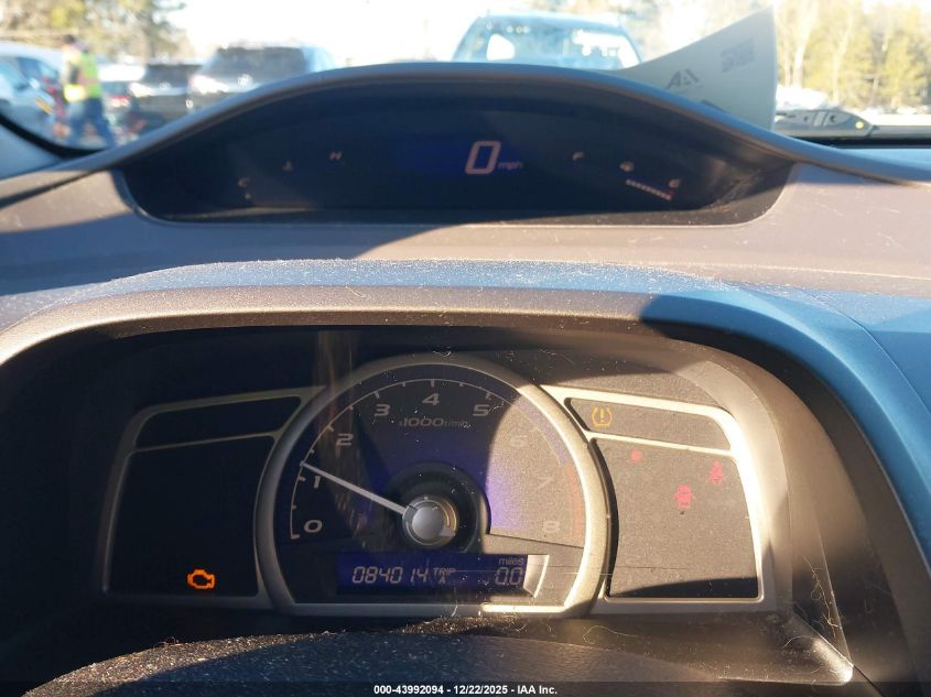 2009 Honda Civic Lx VIN: 19XFA165X9E021202 Lot: 43992094