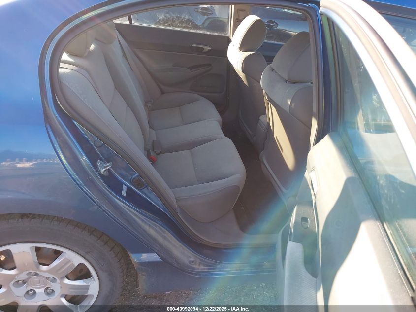 2009 Honda Civic Lx VIN: 19XFA165X9E021202 Lot: 43992094