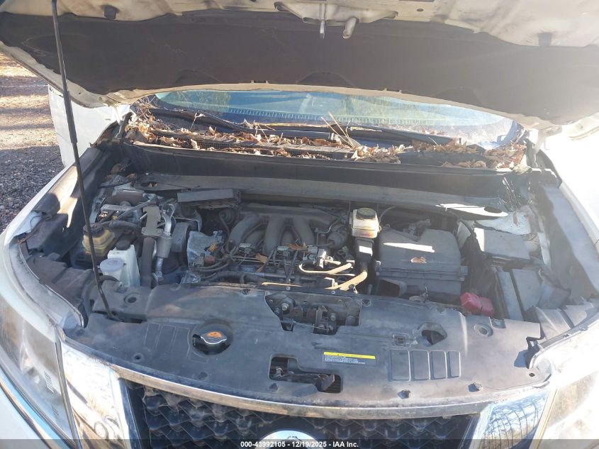 2016 Nissan Pathfinder S VIN: 5N1AR2MN8GC629862 Lot: 43992105