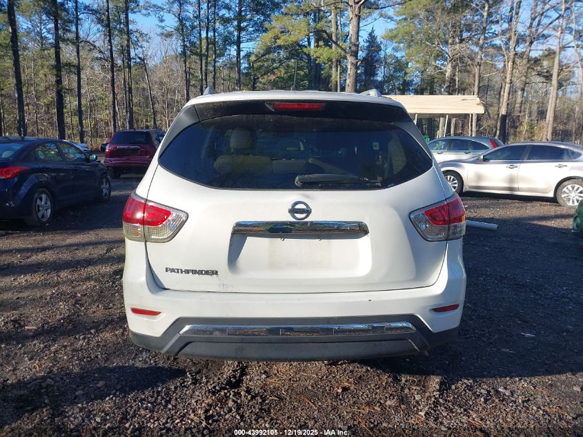 2016 Nissan Pathfinder S VIN: 5N1AR2MN8GC629862 Lot: 43992105