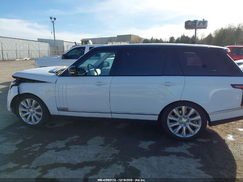 2016 Land Rover Range Rover 5.0L V8 Supercharged VIN: SALGS3EF4GA257683 Lot: 43992113